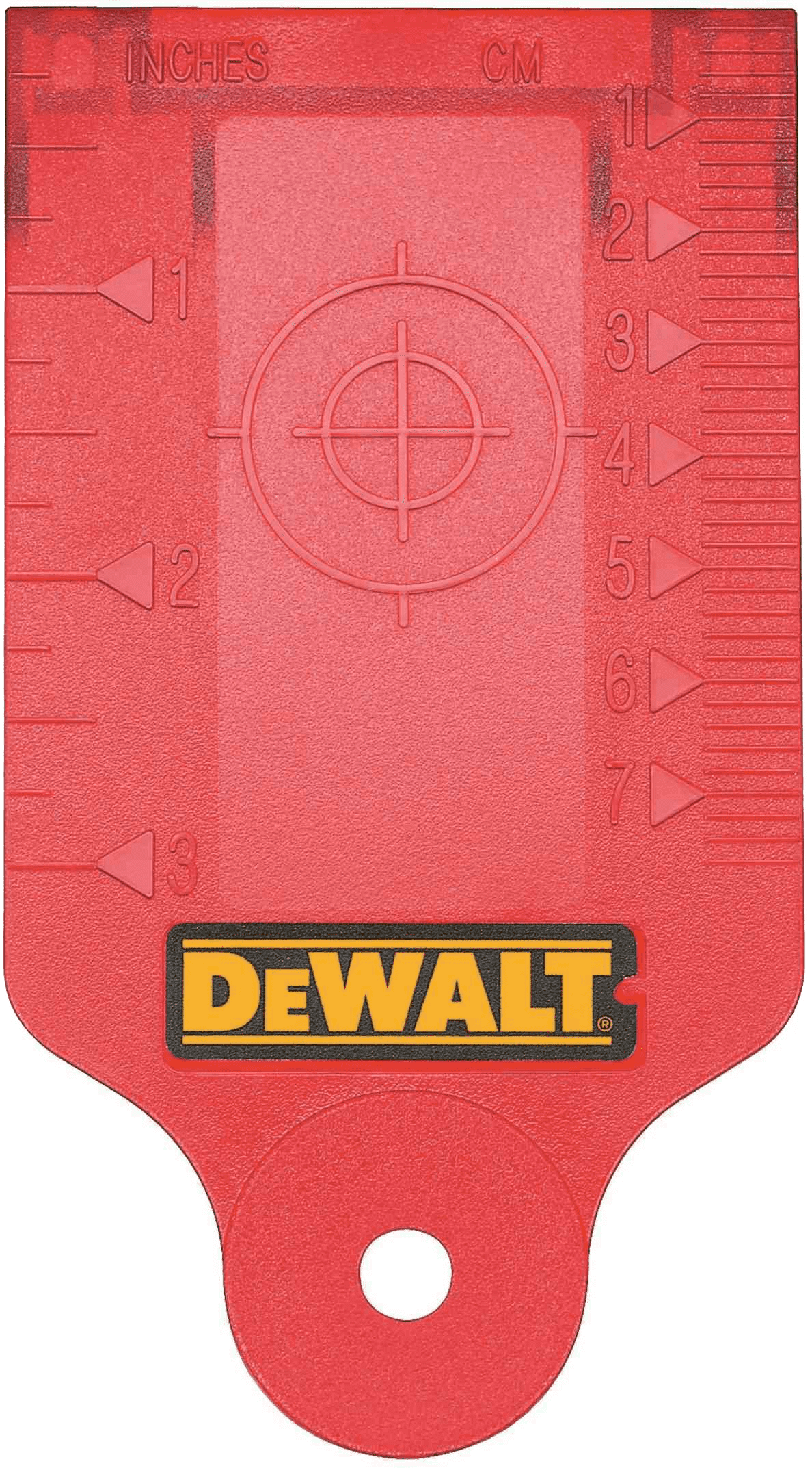Dewalt Laser Target Card Red (Disc)